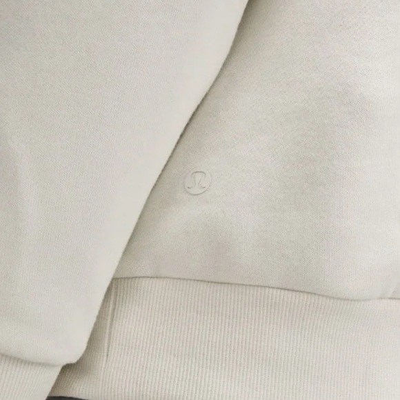 Lululemon Men Steady State Fleece Hoodie in Bone Size M - Picture 4 of 16